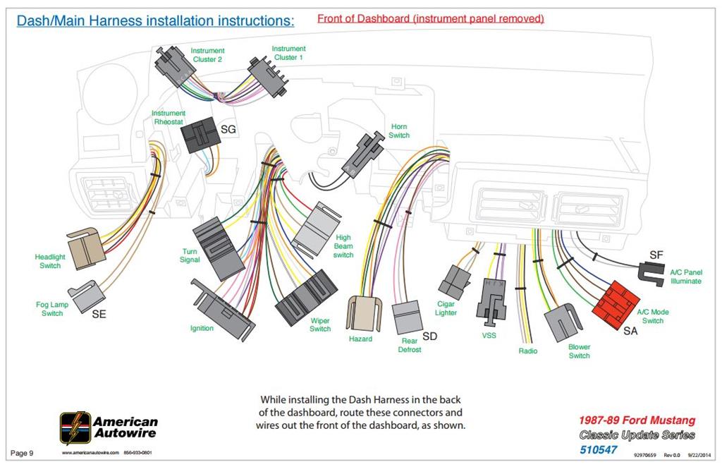 [DIAGRAM] 88 93 Ford Mustang Wiring Diagram FULL Version HD Quality