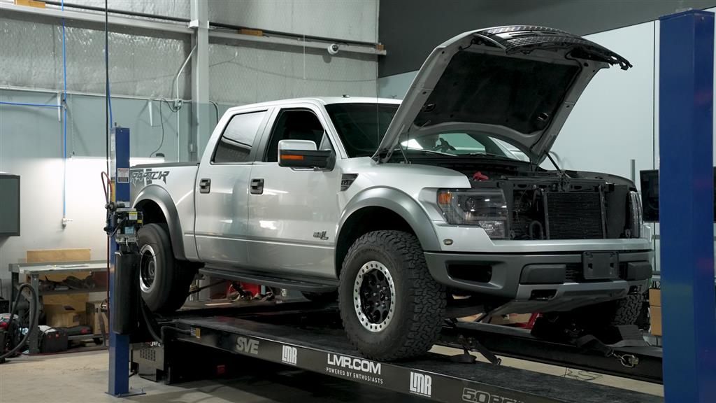 Roush Supercharged 2012 Gen 1 Ford Raptor on the Dyno