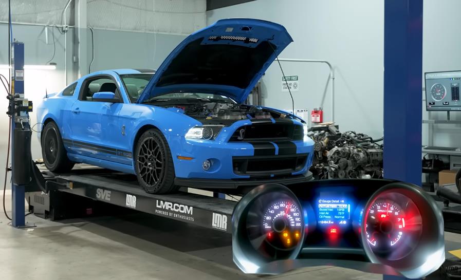 2013 Shelby GT500 Dyno Graph