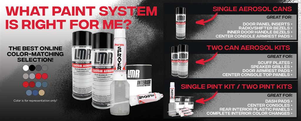 What LMR Paint System Is Right For Me? - What LMR Paint System Is Right For Me?